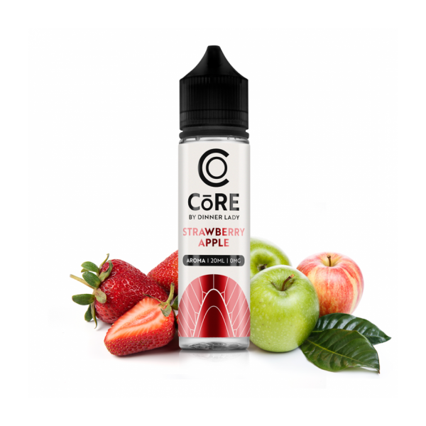 Dinner Lady Core Flavour Shot Strawberry Apple 60ml